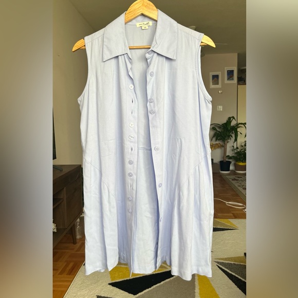 Lilac sleeveless shirt - Picture 5 of 12